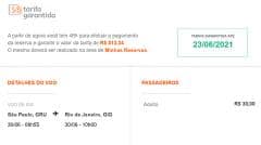 Pagamento da reserva Pagamento da reserva